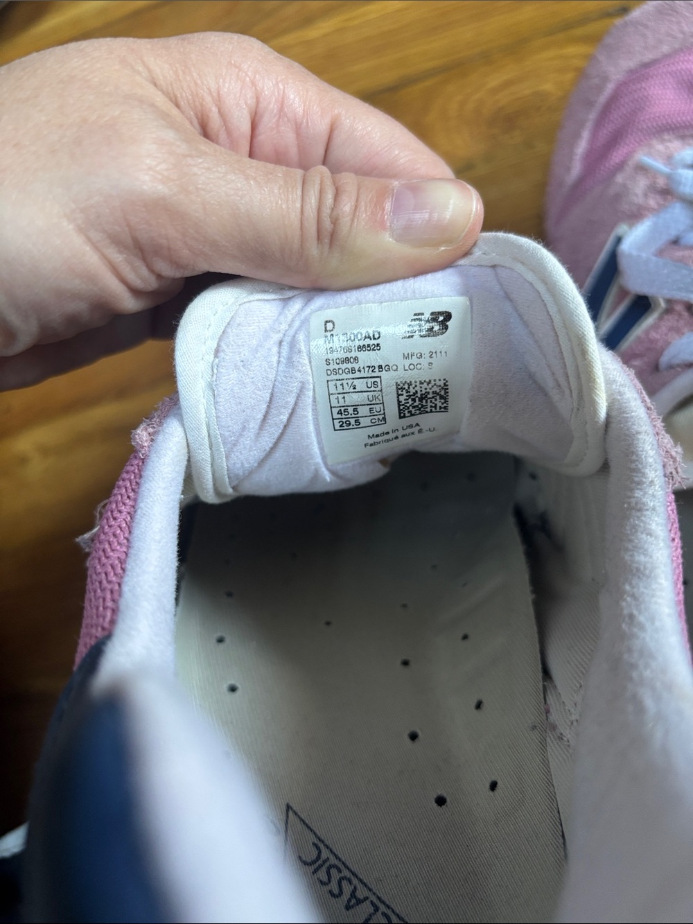 New Balance x Aime Leon Dore Pink Men’s Sneakers - Picture 4 of 7